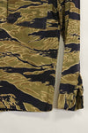 1960s Gold Tiger Tiger Stripe shirt Asian cut, no stamp, good used condition