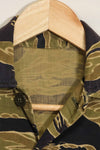 1960s Gold Tiger Tiger Stripe shirt Asian cut, no stamp, good used condition