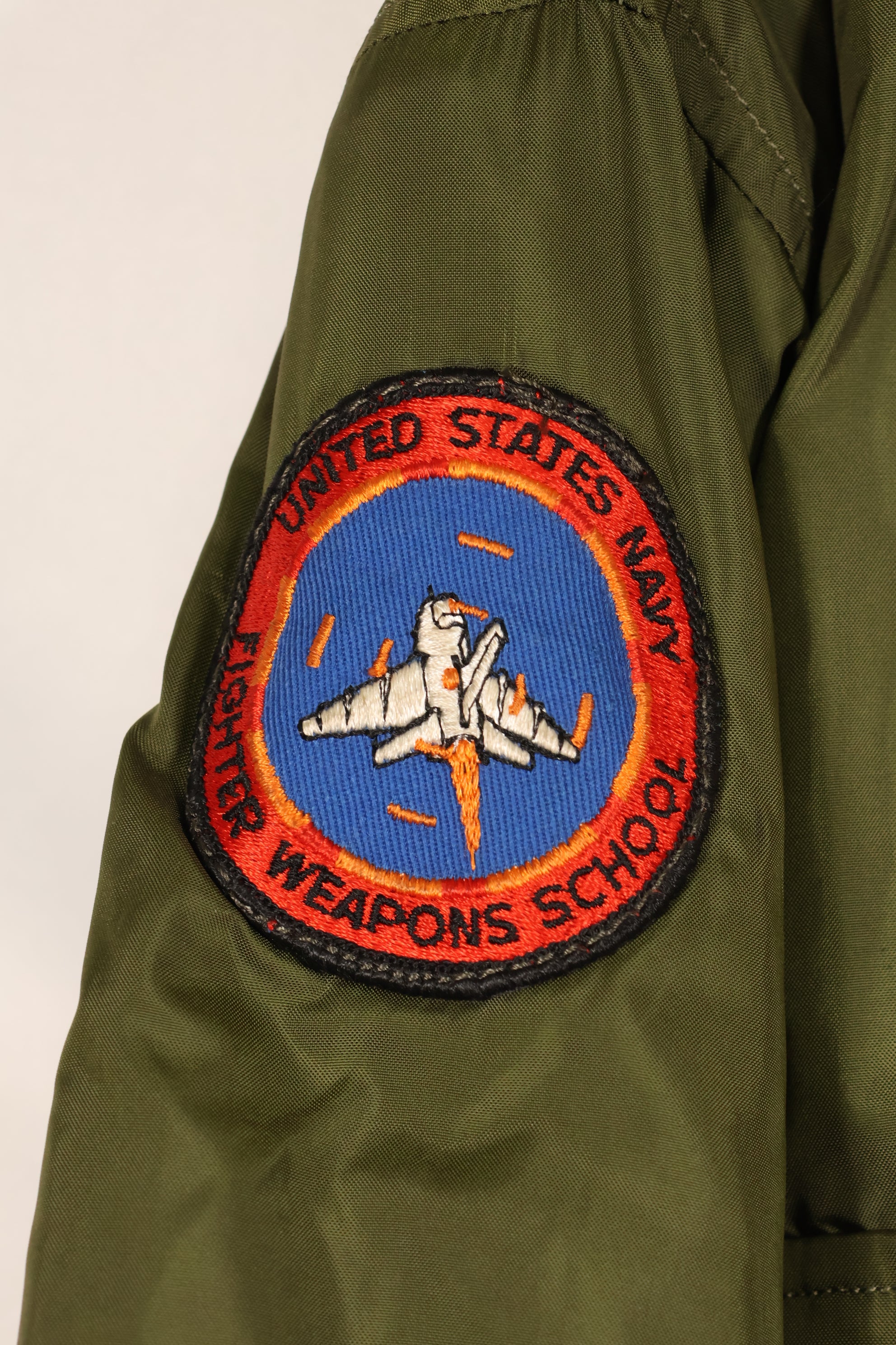 1974 Contract, 46R, U.S. Navy, G-8 WEP Jacket, TOP GUN Instructor Jacket, Used