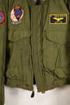 1974 Contract, 46R, U.S. Navy, G-8 WEP Jacket, TOP GUN Instructor Jacket, Used