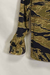 1960s Gold Tiger Tiger Stripe shirt Asian cut, no stamp, good used condition
