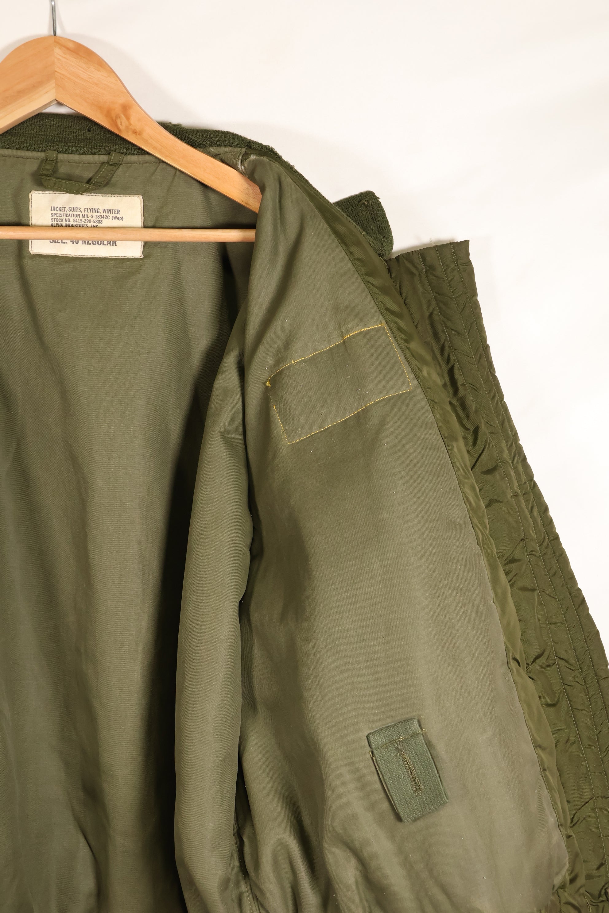 1974 Contract, 46R, U.S. Navy, G-8 WEP Jacket, TOP GUN Instructor Jacket, Used