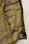 1960s Gold Tiger Tiger Stripe shirt Asian cut, no stamp, good used condition