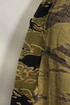 1960s Gold Tiger Tiger Stripe shirt Asian cut, no stamp, good used condition