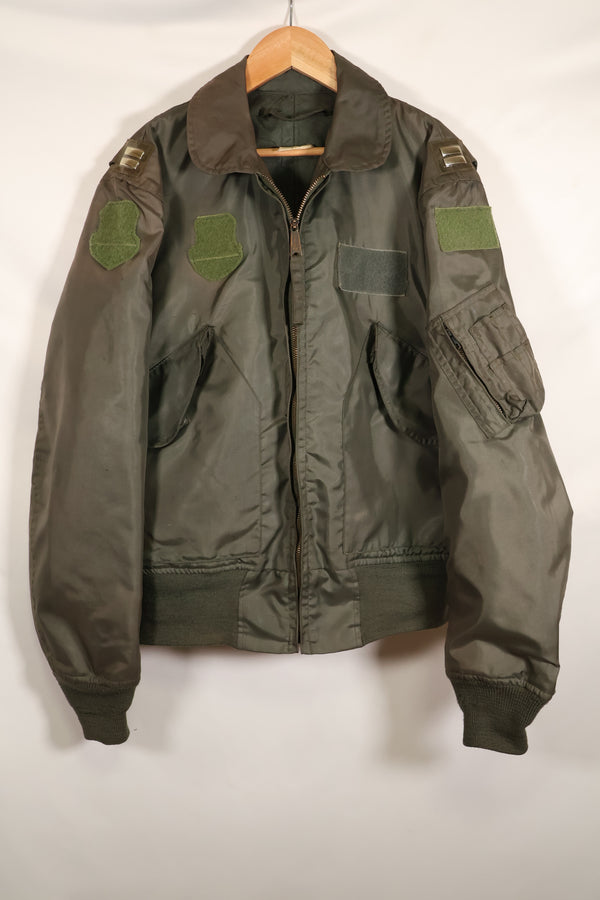 1970s–early 1980s: Estimated LARGE CWU-36P 2nd Model Flight Jacket, Light Zone, Used