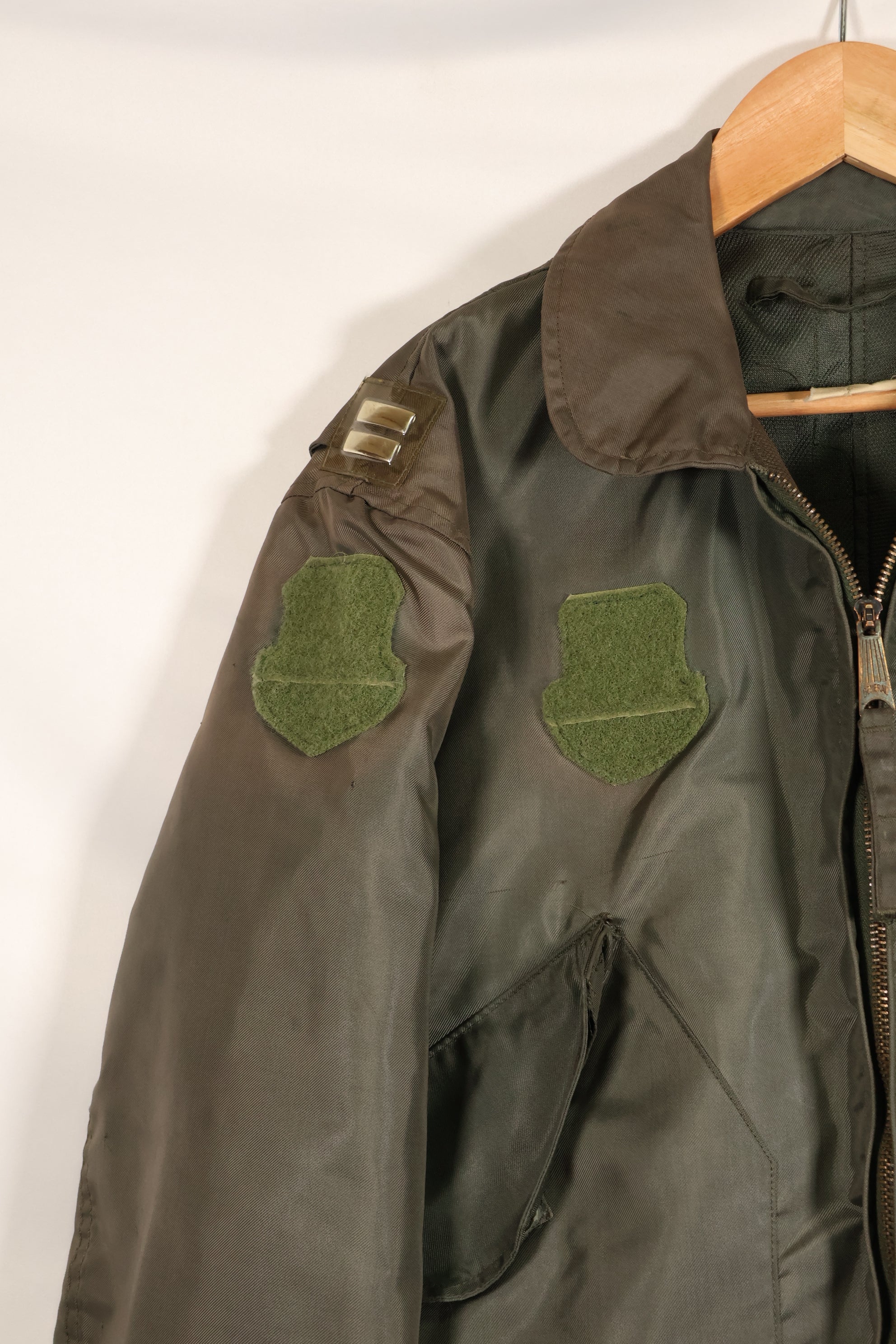 1970s–early 1980s: Estimated LARGE CWU-36P 2nd Model Flight Jacket, Light Zone, Used
