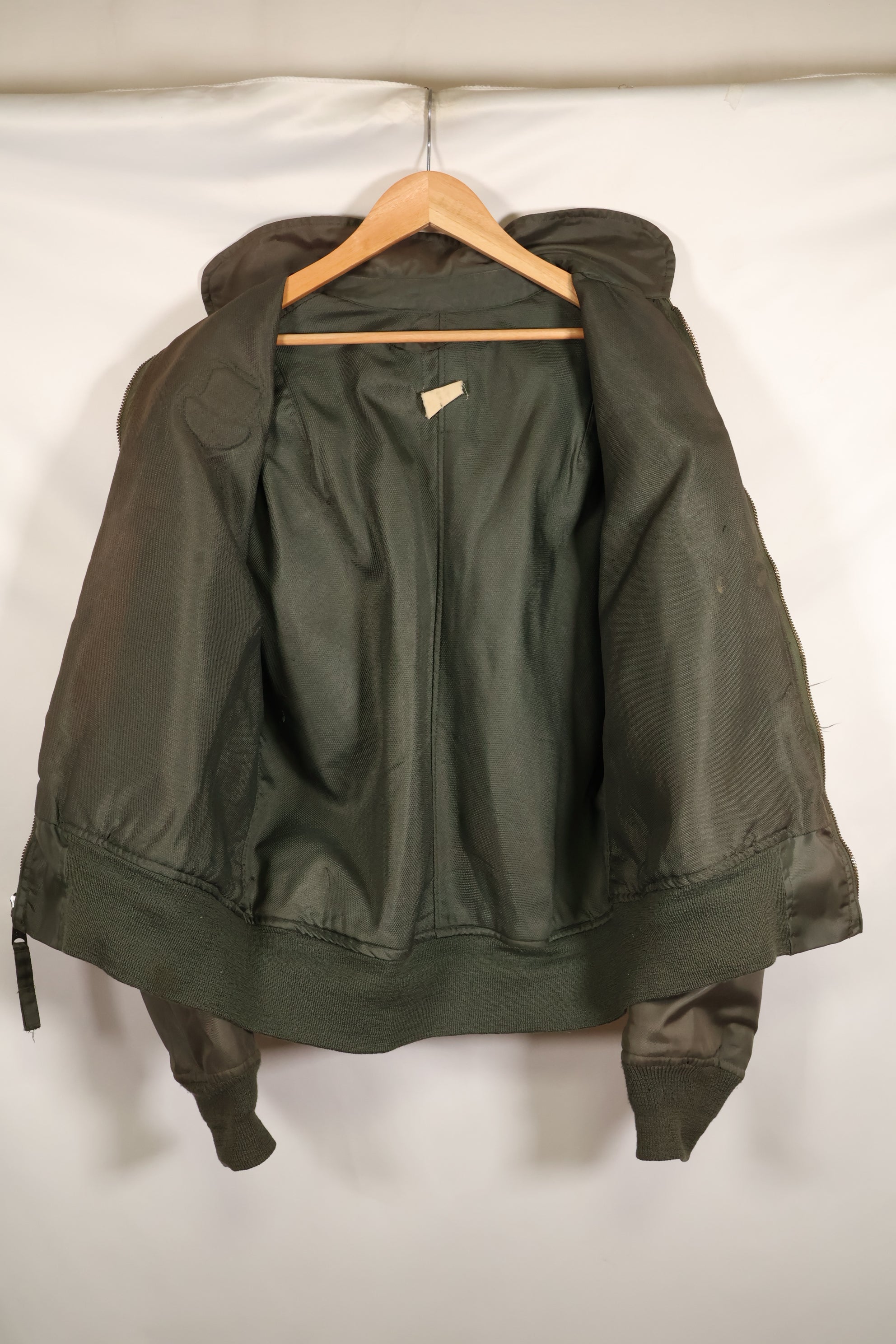 1970s–early 1980s: Estimated LARGE CWU-36P 2nd Model Flight Jacket, Light Zone, Used
