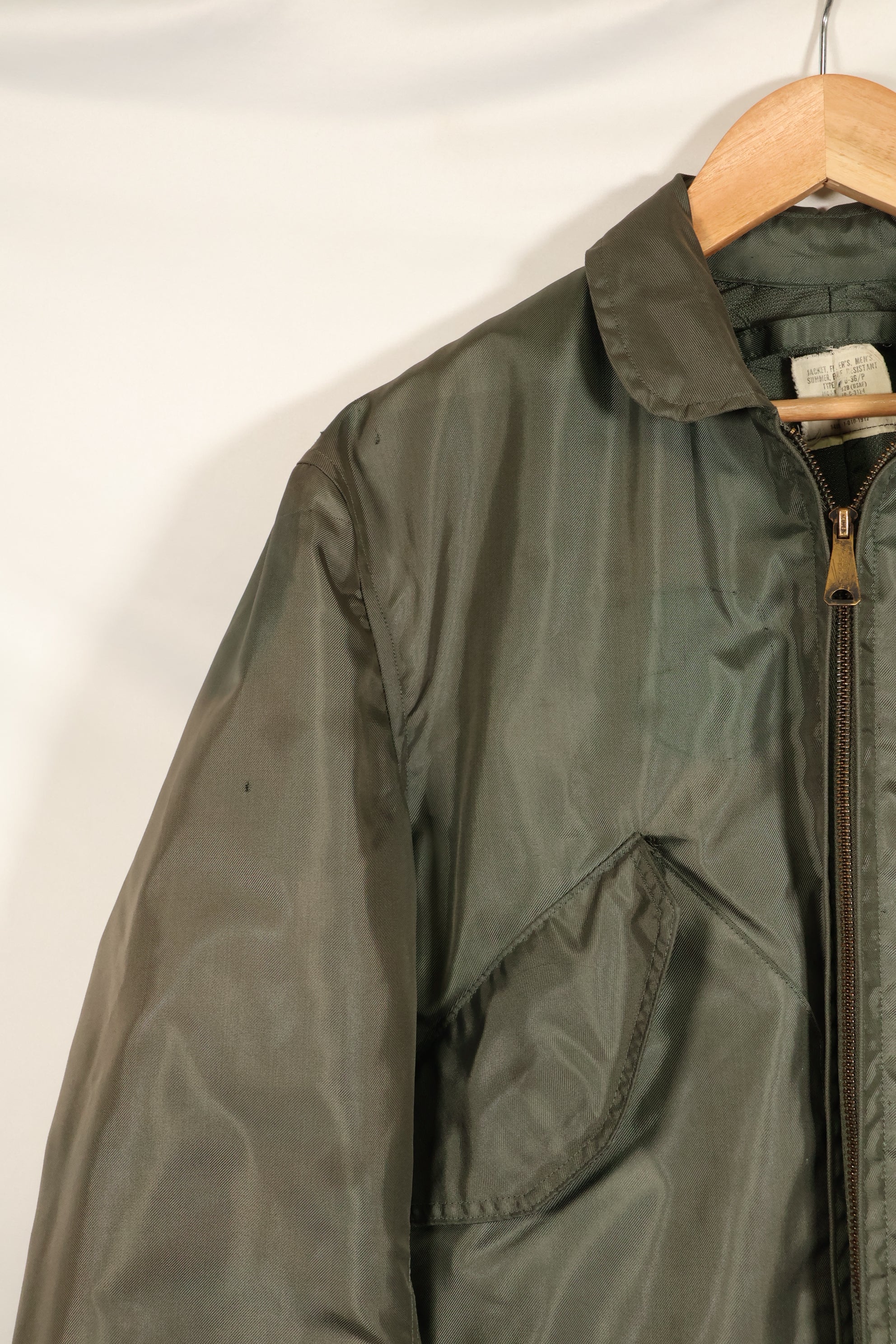 1979 Contract, U.S. Navy, CWU-36P 2nd Model Flight Jacket, Used