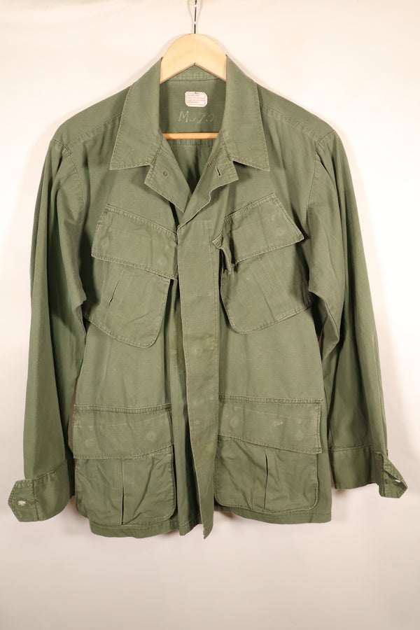 1969 Contract M-S 4th Model Jungle Fatigue Jacket—Faded—Used