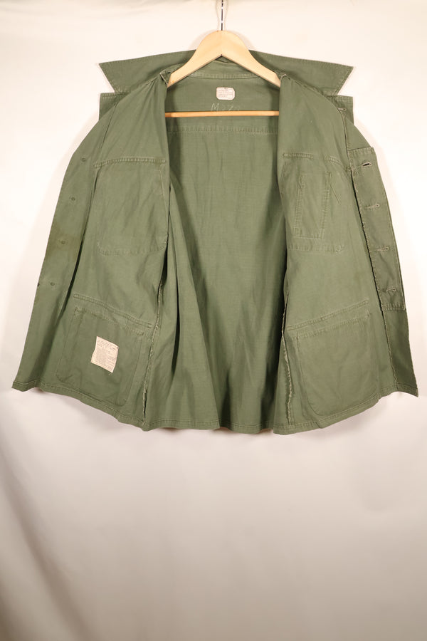 1969 Contract M-S 4th Model Jungle Fatigue Jacket—Faded—Used