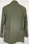 Real 2nd Model Jungle Fatigue Jacket, MACV affiliation, first patch attached, used.