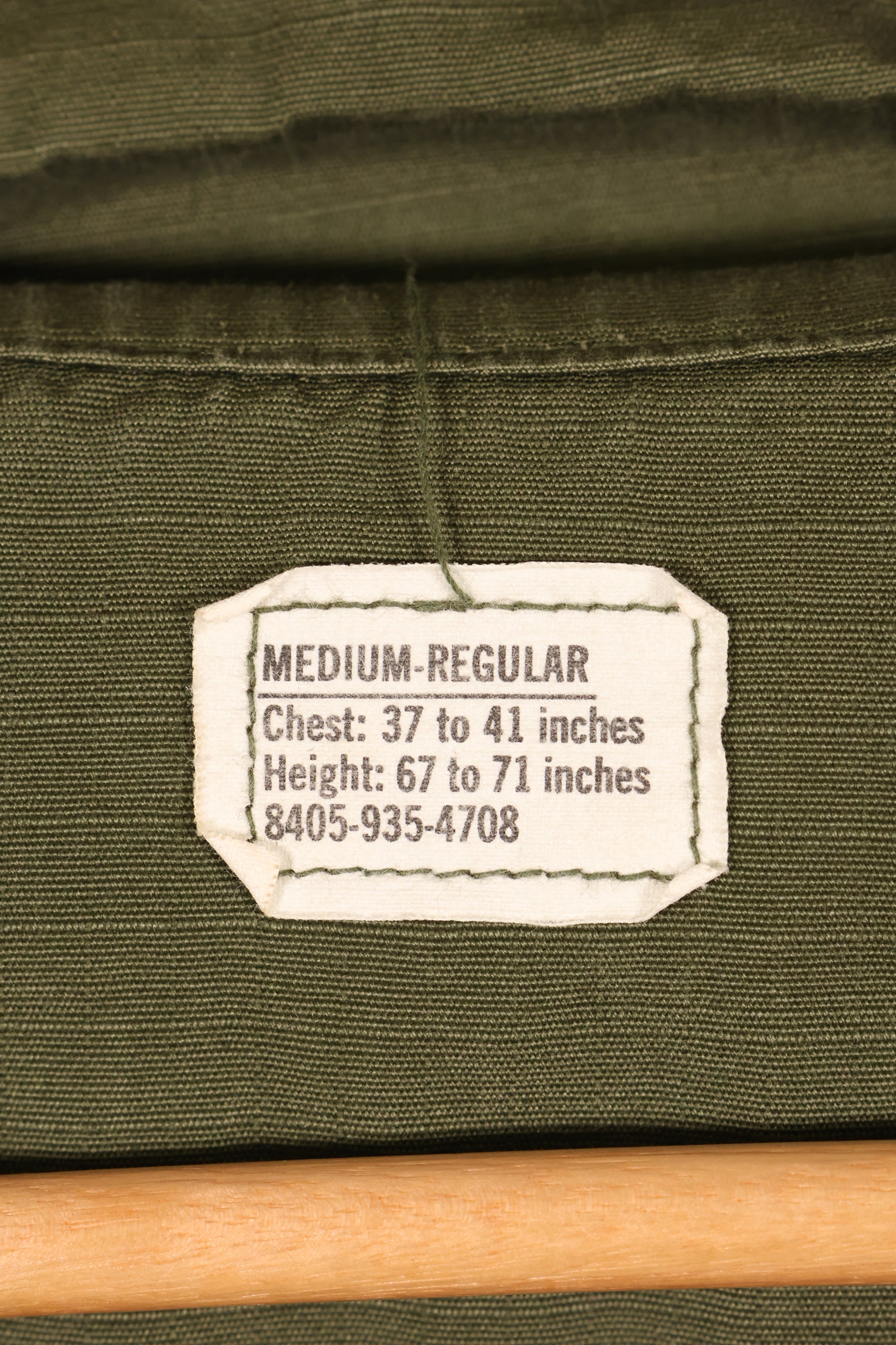 1969 Contract M-R 4th Model Jungle Fatigue Jacket—Good Condition—Used
