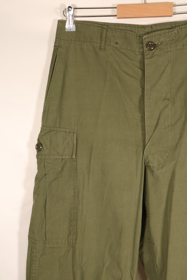 1964 Contract, S-R, U.S. Army, 1st Model Jungle Fatigue Pants, Good Condition, Used