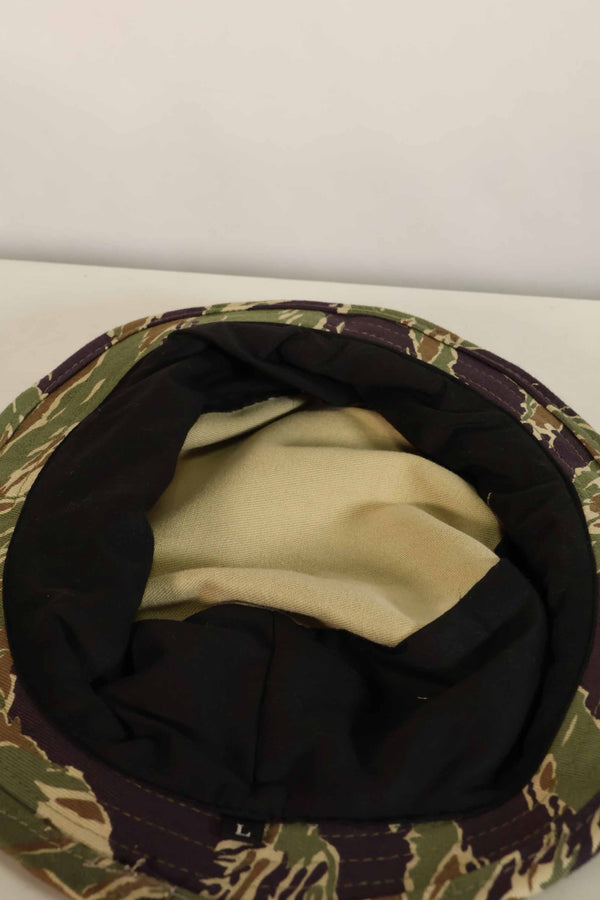 Limited quantity MILITARIA 1911 Okinawa Tiger CISO Cut Booney Hat Short Brim Modified B