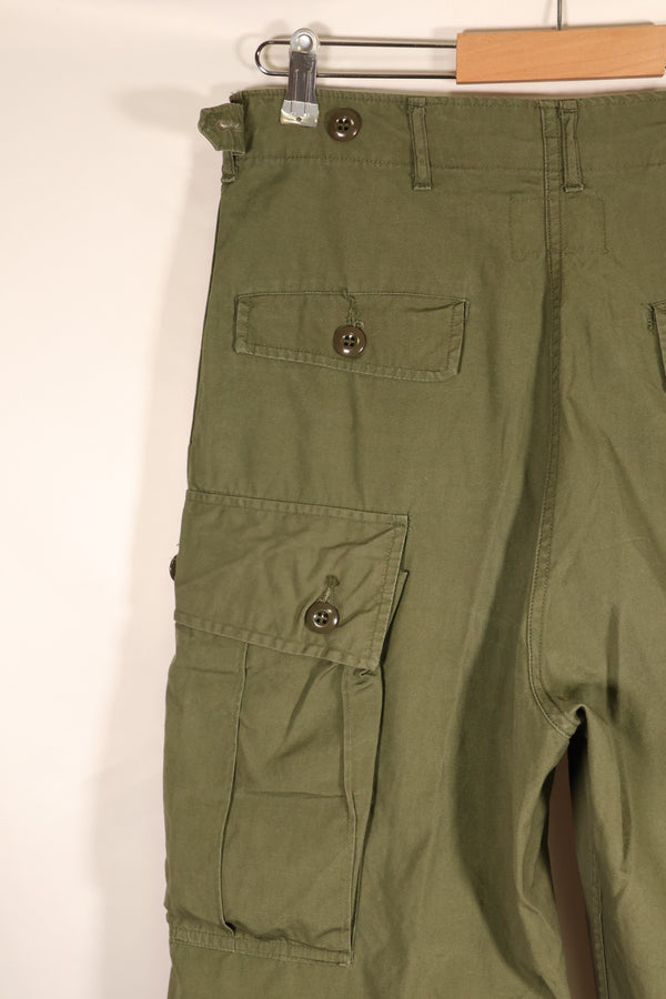 1964 Contract, S-R, U.S. Army, 1st Model Jungle Fatigue Pants, Good Condition, Used