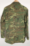 Real ERDL non ripstop jungle fatigues jacket, used, scratches, etc. B