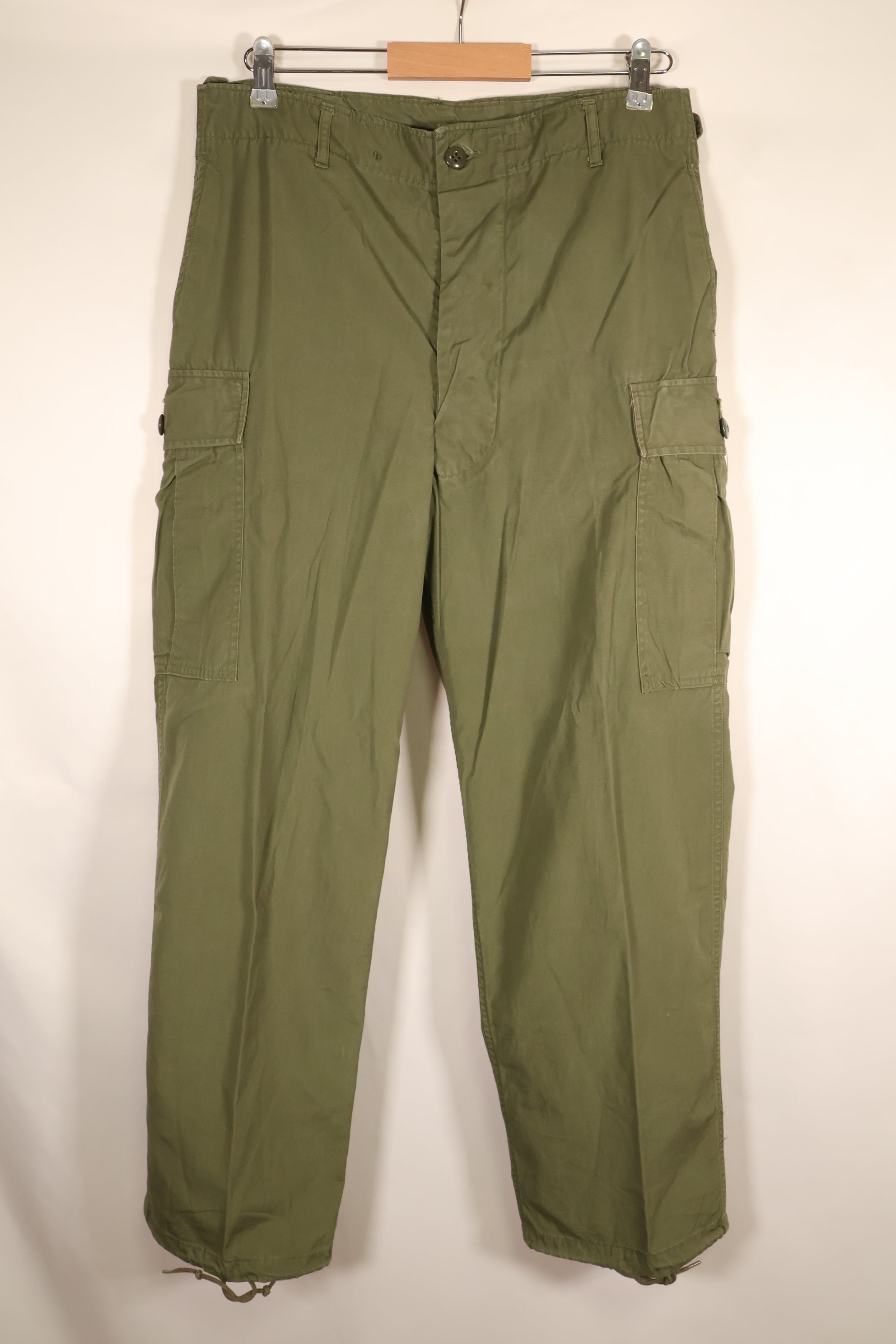 1964 Contract, M-S, U.S. Military, 1st Model Jungle Fatigue Pants, Good Condition, Used