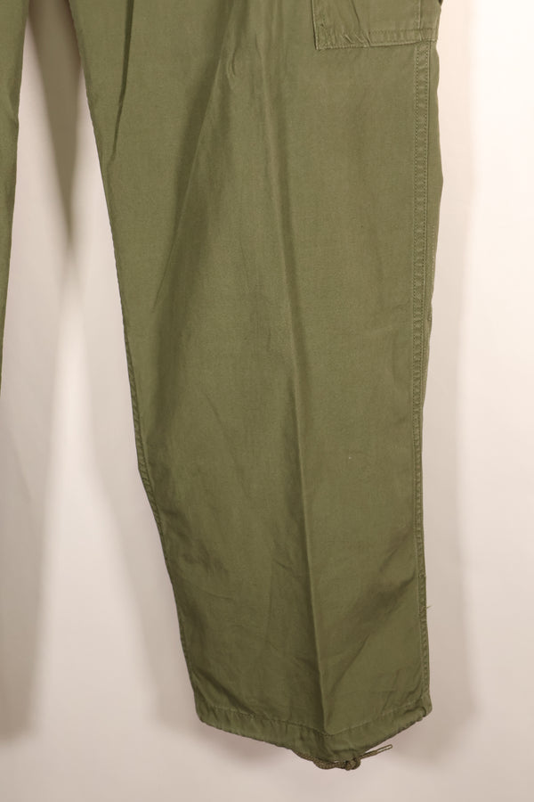 1964 Contract, M-S, U.S. Military, 1st Model Jungle Fatigue Pants, Good Condition, Used