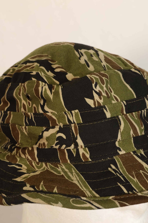 Limited quantity one-washed MILITARIA 1911 early Gold Tiger CISO cut boonie hat with short brim modification A