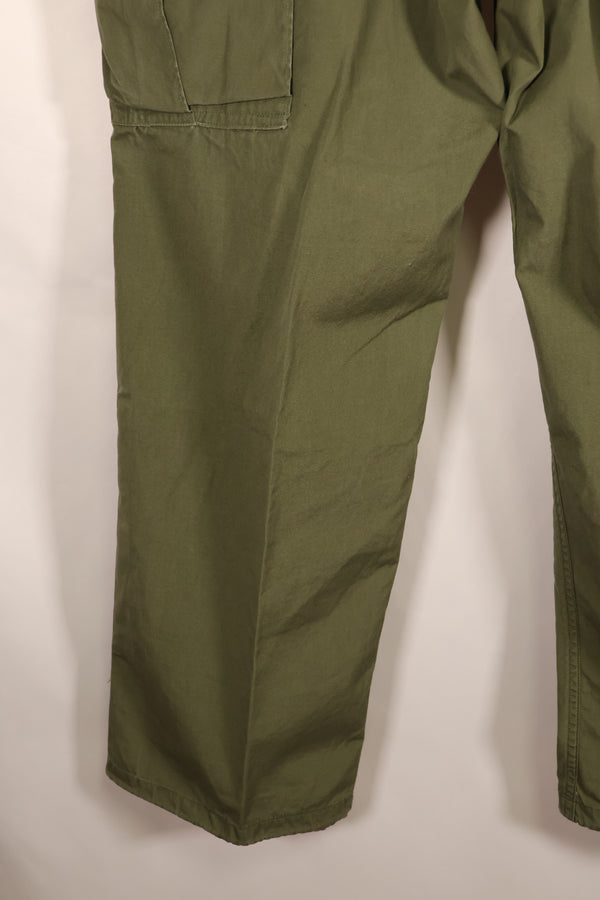 1964 Contract, M-S, U.S. Military, 1st Model Jungle Fatigue Pants, Good Condition, Used