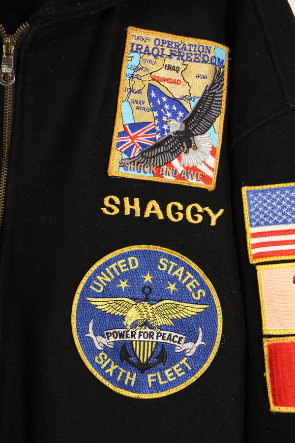 2002–03 U.S. Navy Operation Iraqi Freedom Cruise Tour Jacket, Privately Purchased, Used
