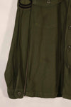 Real 1970 OG-107 utility shirt with Army Airborne insignia, used.