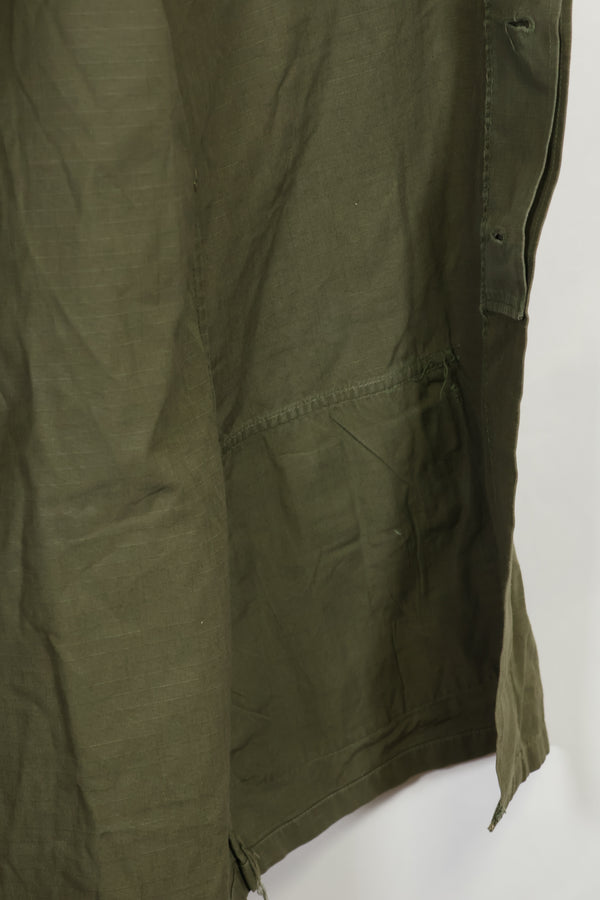 1968 Contract 4th Model Ripstop Jungle Fatigue L-L USAF Petty Officer Used