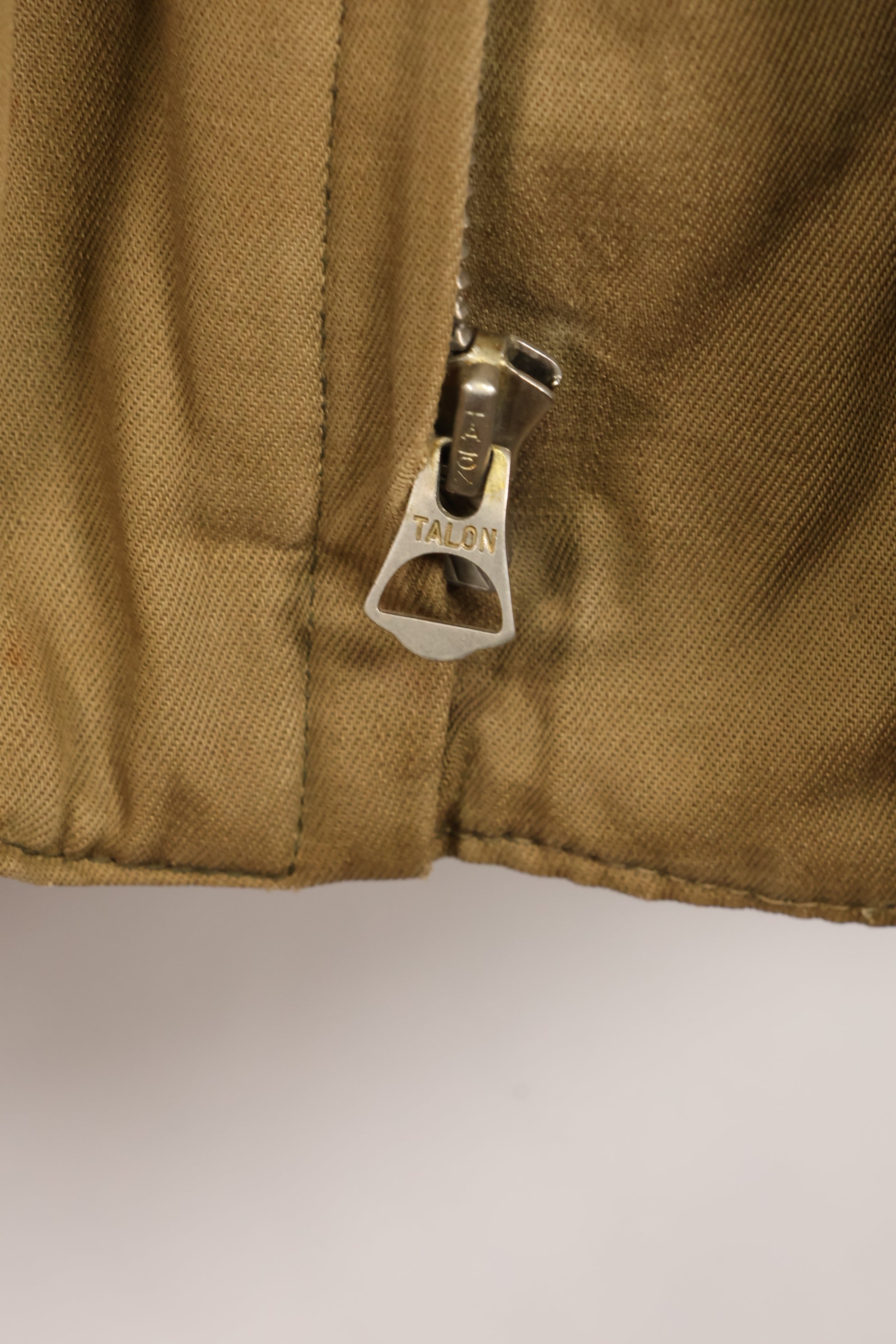 1940s, WWII, U.S. Army, 1st Model Tanker's Jacket, with damage and stains, used