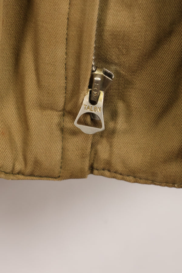 1940s, WWII, U.S. Army, 1st Model Tanker's Jacket, with damage and stains, used