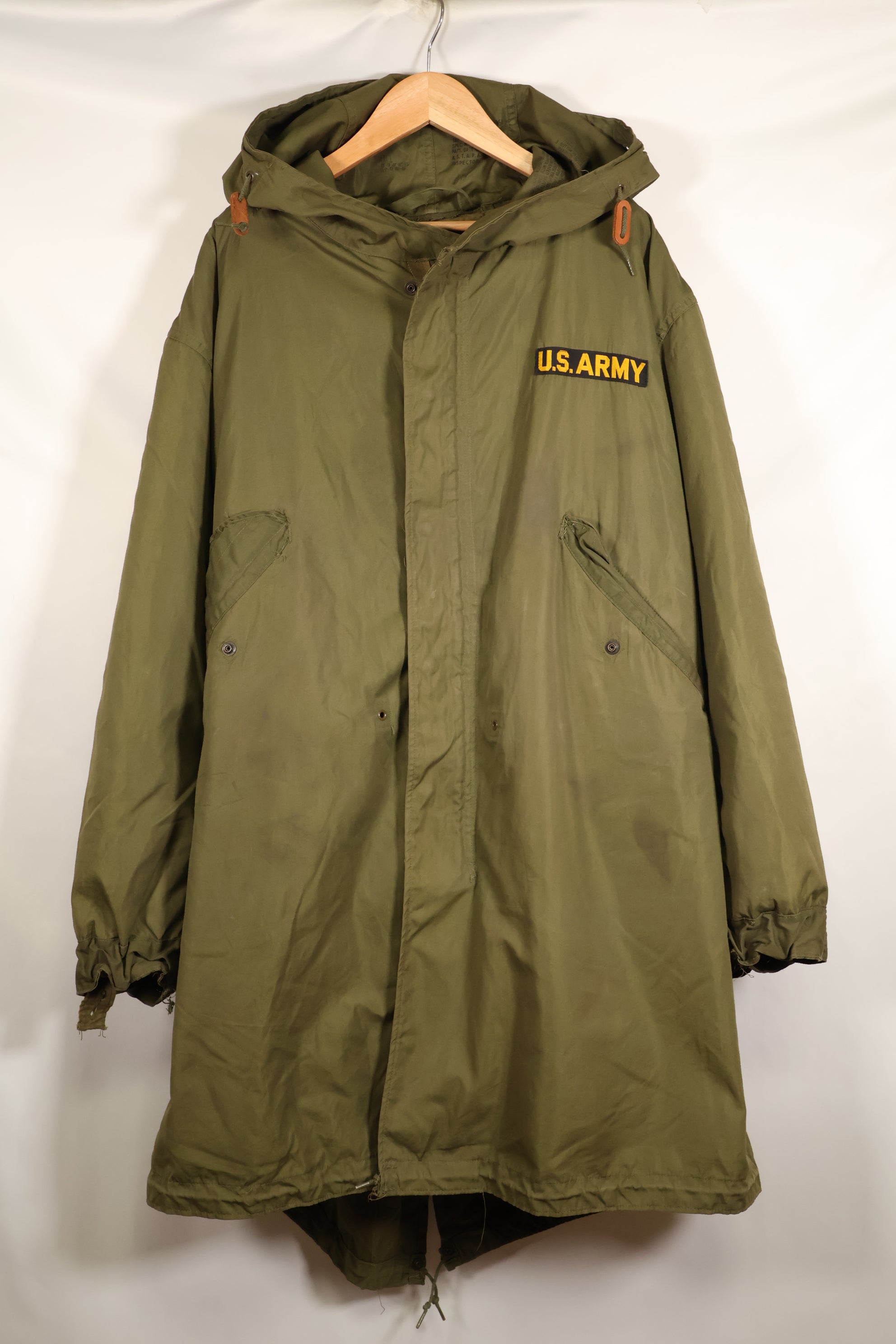 1953 Contract, U.S. Army, M51 Field Parka, Mods Parka, with Liner, Used