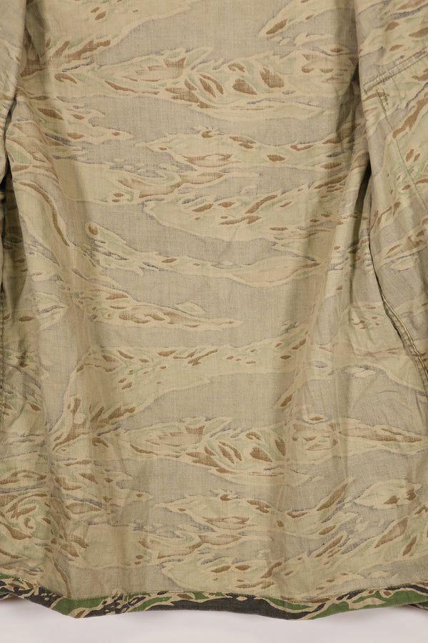 Actual Late War Pattern Tiger Stripe Shirt A-L Faded
