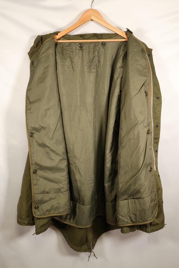 1953 Contract, U.S. Army, M51 Field Parka, Mods Parka, with Liner, Used