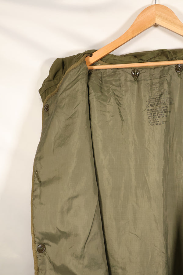 1953 Contract, U.S. Army, M51 Field Parka, Mods Parka, with Liner, Used