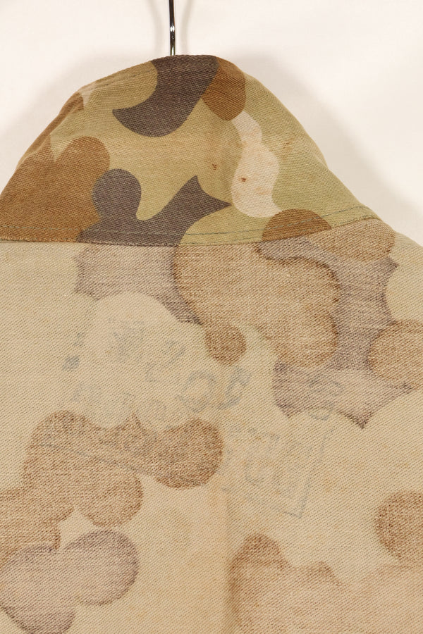 Real South Vietnam National Field Military Police Cloud Camouflage Top and Bottom Set, unused.