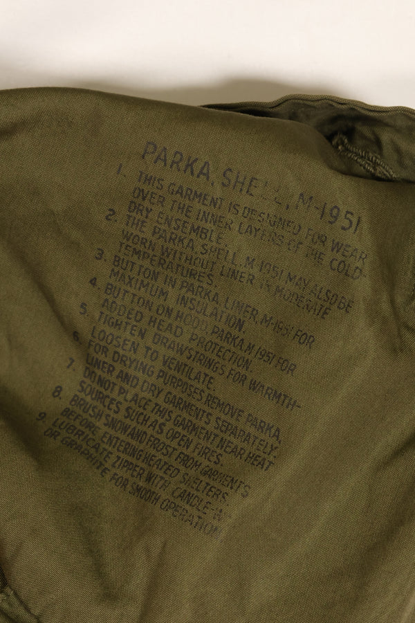 1953 Contract, U.S. Army, M51 Field Parka, Mods Parka, with Liner, Used