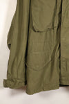 Circa 1965–66  S-S  M65 Field Jacket  1st Model  No liner  Some stains  Used