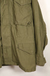 Circa 1965–66  S-S  M65 Field Jacket  1st Model  No liner  Some stains  Used