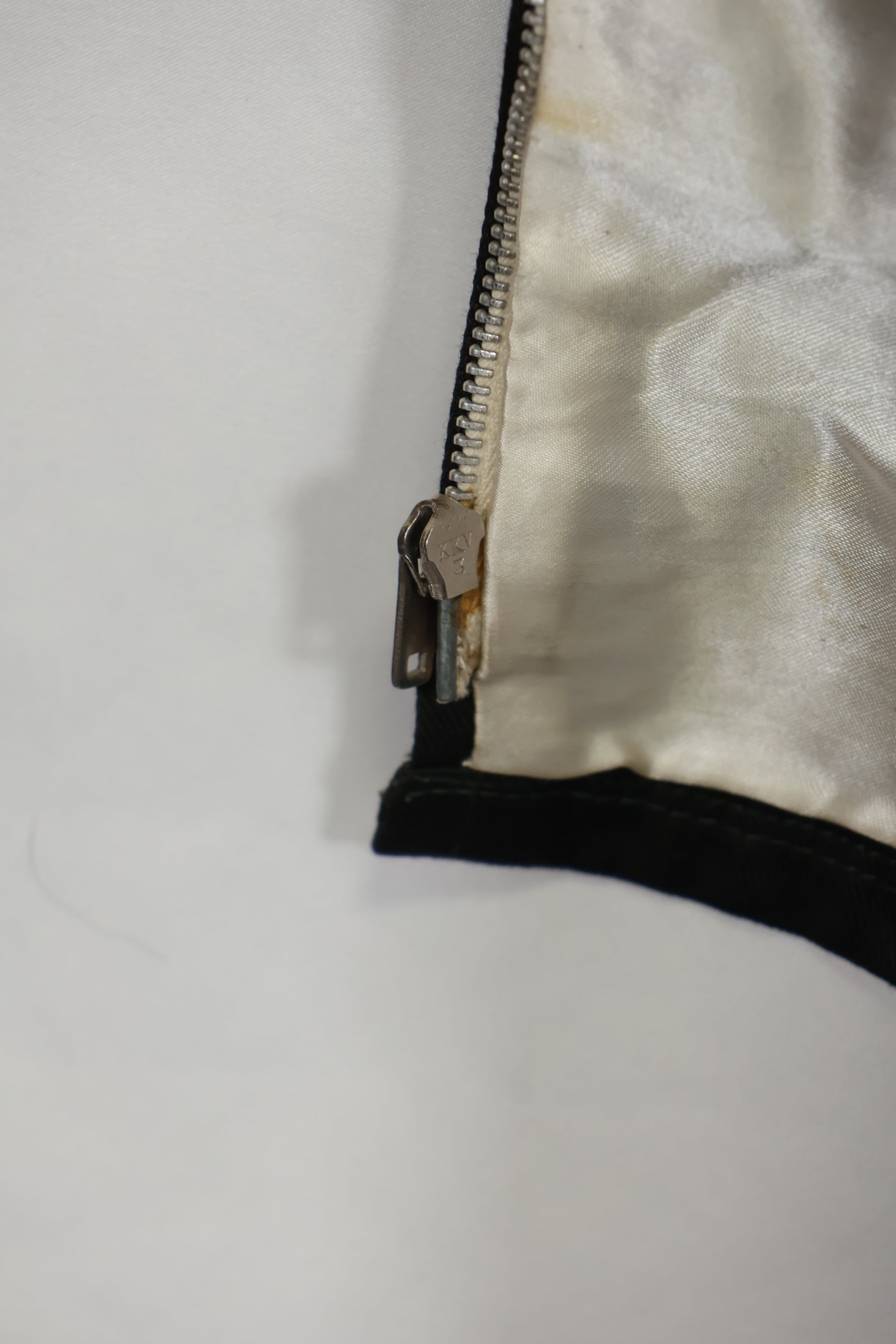 1966-1967 Vietnam War Tour Jacket SAI-GON VIETNAM Vietnam Jacket Zipper Failure