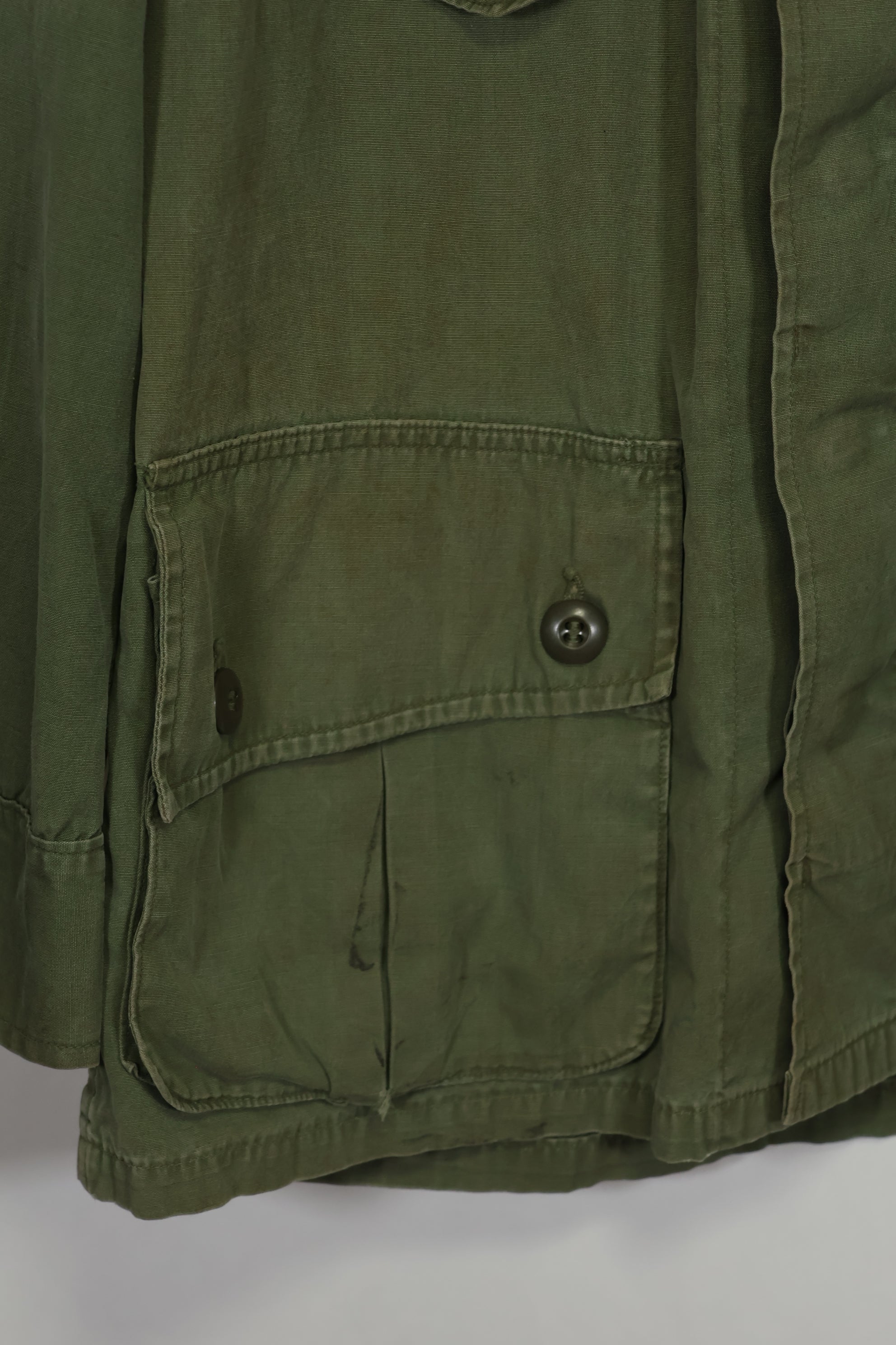 1963 1st Model Jungle Fatigue 101st Airborne Division Jacket, used.