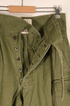 1967 Contract, Australian Army, OD Combat Pants, Slightly Faded, Used