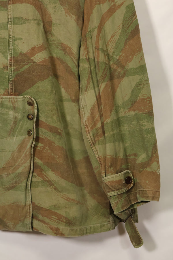 1950s French Army Lizard Camouflage TAP 47/54 Airborne Jacket Used
