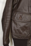 1975 Contract Deadstock U.S. Navy G-1 Flight Jacket Long term storage