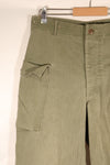 1940年代前半　アメリカ陸軍　HBT　ヘリンボーンツイル　パンツ　スペシャル　対ガス防護　中古品
