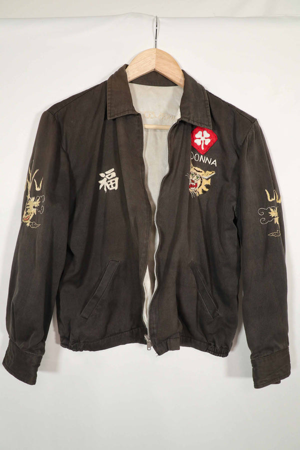 Real Vietnam War Tour Jacket DA-NANG 67-68 85th MAIN CO QYNOV Used