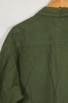 1967 3rd Model Jungle Fatigue Jacket, ex Green Beret, used.