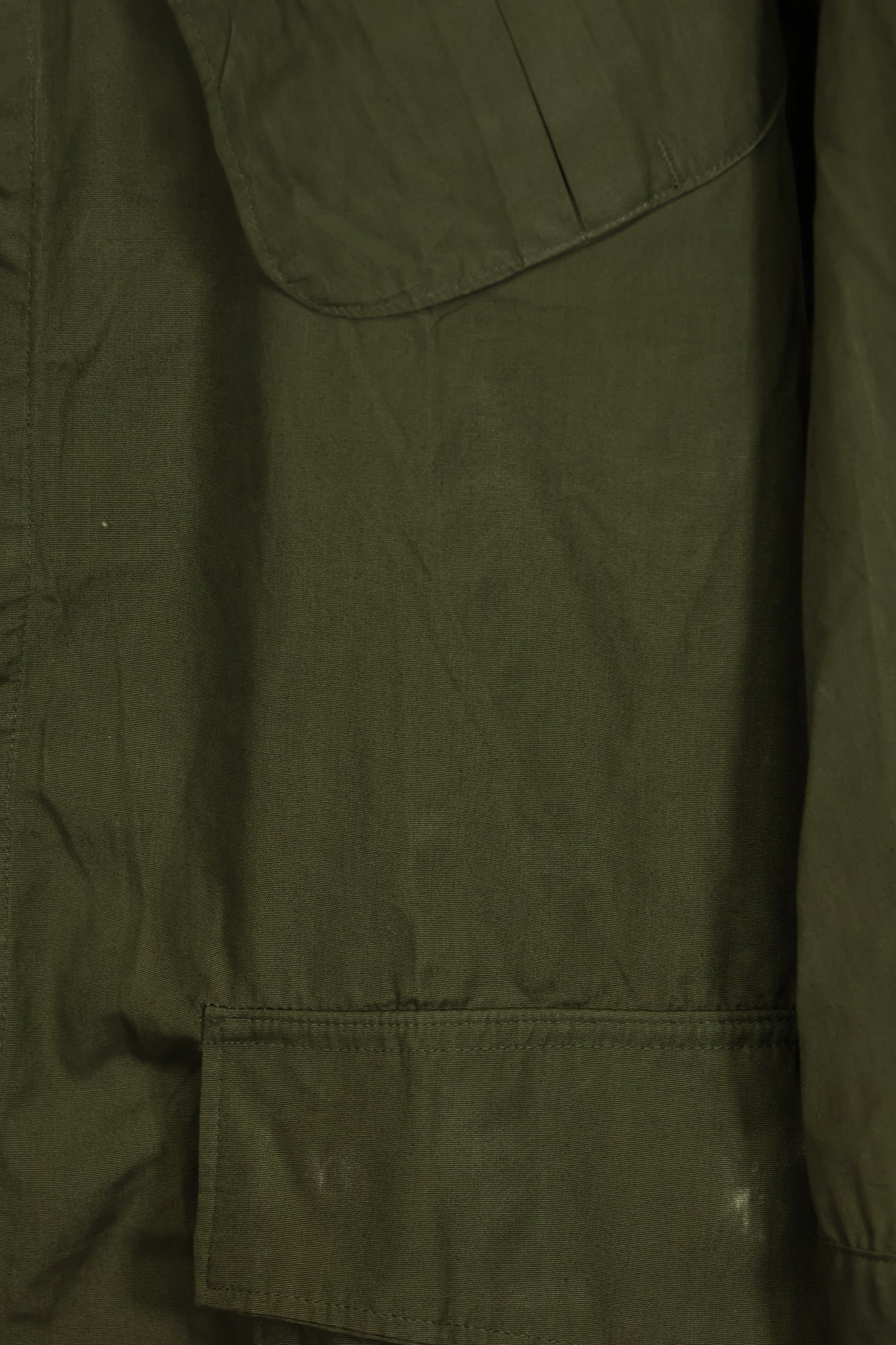 Mid-1960s 3rd Model Jungle Fatigue Jacket, used with patch marks