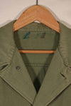 Real 1940s US Navy USN M42 utility jacket, faded, stained.