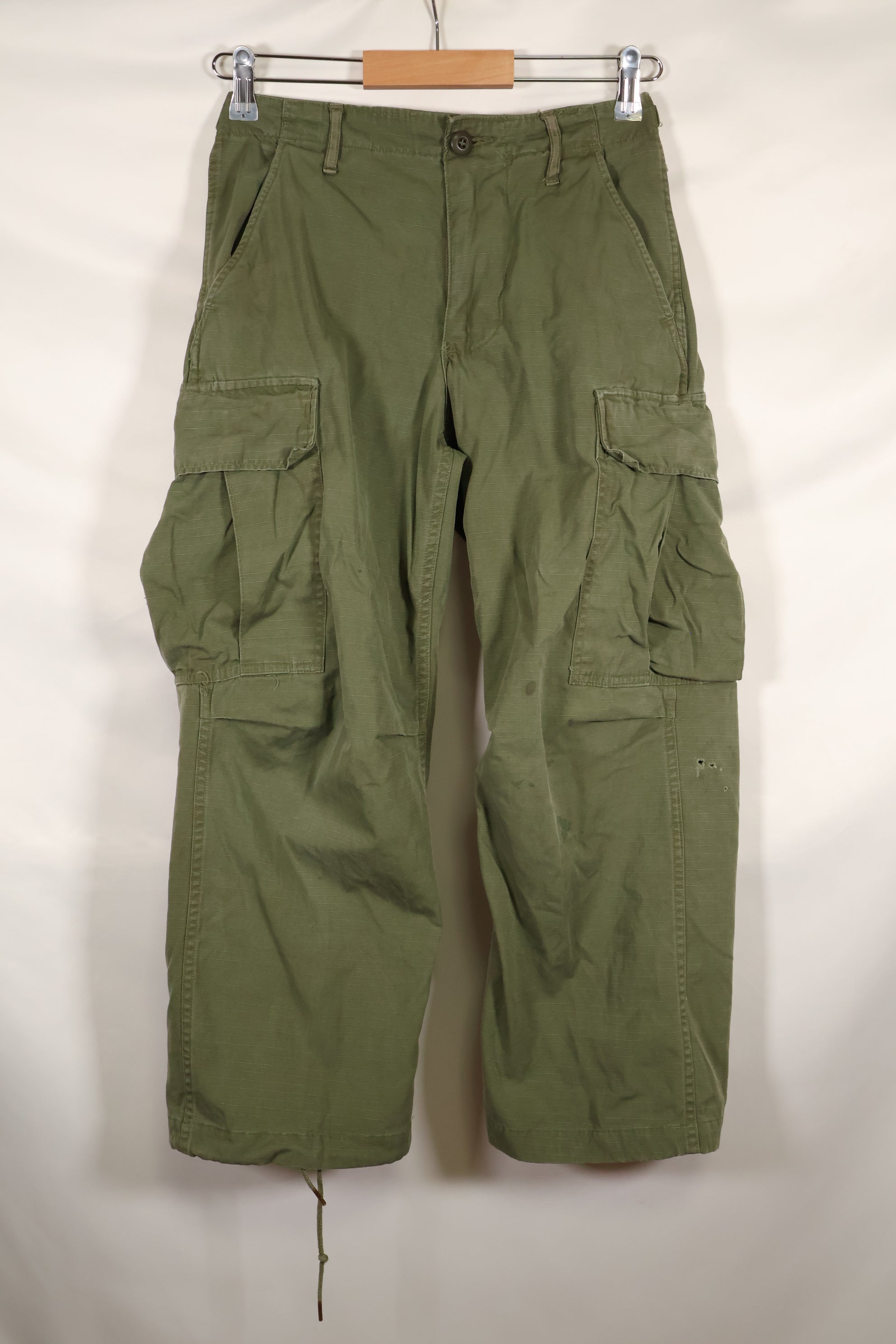 Circa 1969 XS-S size 4th Model Jungle Fatigue pants, used, released by film company