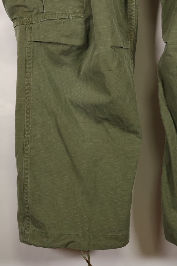 Circa 1969 XS-S size 4th Model Jungle Fatigue pants, used, released by film company