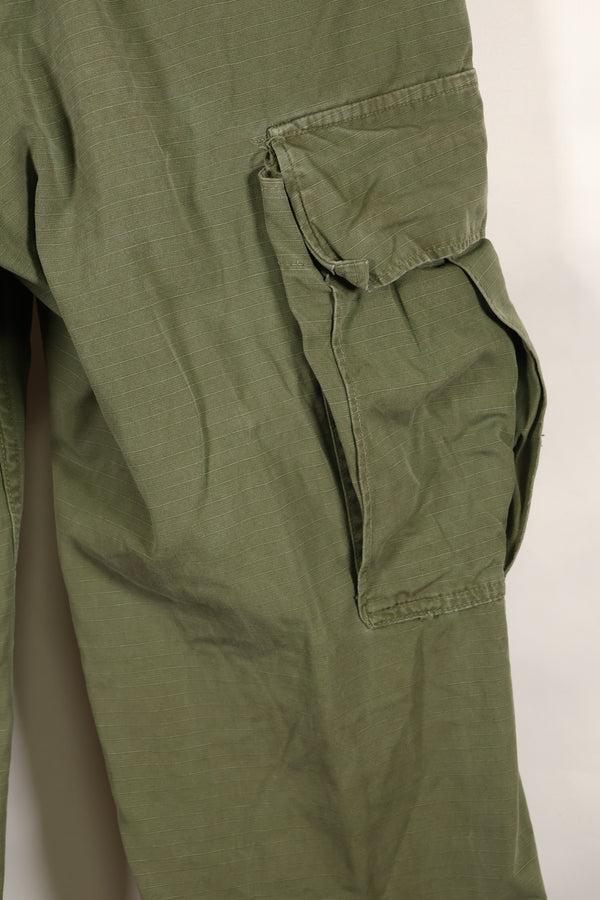 Circa 1969 XS-S size 4th Model Jungle Fatigue pants, used, released by film company